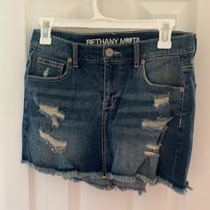 Bethany Mota Jean Skirt